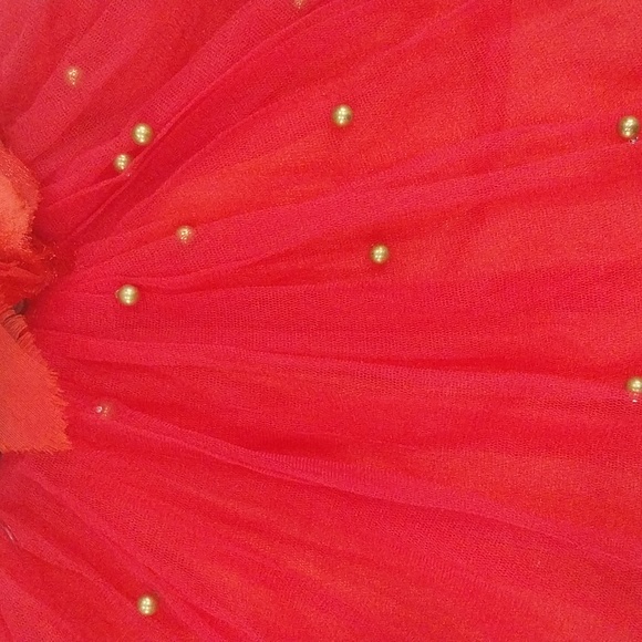 Kids partywear frock - Picture 3 of 4